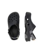 Clog von Crocs, in der Farbe Schwarz, aus Kunststoff, andere Perspektive, Vorschaubild