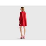 Kleid von United Colors of Benetton, in der Farbe Rot, aus Baumwolle, andere Perspektive, Vorschaubild