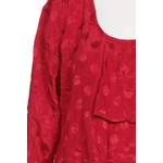 Klassische Bluse von The MASAI Clothing Company, in der Farbe Rot, aus Viskose, andere Perspektive, Vorschaubild