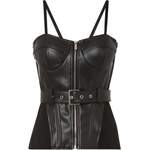 Bustier-Top, Lederimitat der Marke bonprix