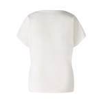 T-Shirt von Oui, in der Farbe Weiss, aus Baumwolle, andere Perspektive, Vorschaubild
