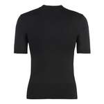 T-Shirt von Patou, in der Farbe Schwarz, aus Baumwolle, andere Perspektive, Vorschaubild