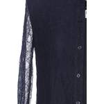 Klassische Bluse von TORY BURCH, in der Farbe Blau, andere Perspektive, Vorschaubild