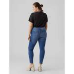 Push-Up Jeans von Vero Moda Curve, in der Farbe Blau, aus Polyester, andere Perspektive, Vorschaubild