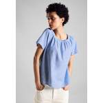 Bluse von Street One, in der Farbe Blau, aus Webstoff, andere Perspektive, Vorschaubild