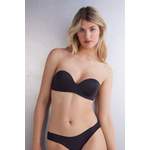 Bandeau-BH von Intimissimi, in der Farbe Schwarz, aus Mikrofaser, andere Perspektive, Vorschaubild