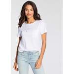 T-Shirt von laura scott, in der Farbe Weiss, aus Jersey, andere Perspektive, Vorschaubild