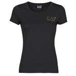 T-Shirt von Emporio Armani EA7, in der Farbe Schwarz, Vorschaubild