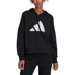 Hoodie von Adidas, in der Farbe Schwarz, aus Polyester, andere Perspektive, Vorschaubild