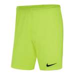 Sportshorts von Nike, in der Farbe Gelb, aus Polyester, andere Perspektive, Vorschaubild