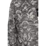 Klassische Bluse von Ganni, in der Farbe Grau, aus Viskose, andere Perspektive, Vorschaubild