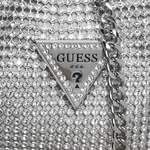 Schultertasche von Guess, in der Farbe Silber, aus Polyester, andere Perspektive, Vorschaubild