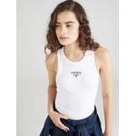 Tanktop von Tommy Jeans, in der Farbe Weiss, andere Perspektive, Vorschaubild