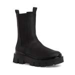 Chelsea-Boot von TAMARIS, in der Farbe Schwarz, aus Stoff, andere Perspektive, Vorschaubild