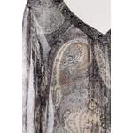 Klassische Bluse von tamaris, in der Farbe Grau, andere Perspektive, Vorschaubild