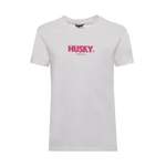 T-Shirt von Husky, in der Farbe Weiss, aus Baumwolle, andere Perspektive, Vorschaubild