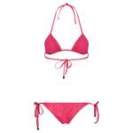 Bikini von The Attico, in der Farbe Rosa, aus Elasthan, andere Perspektive, Vorschaubild