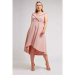 Abendkleid von Yours London, in der Farbe Rosa, andere Perspektive, Vorschaubild