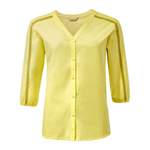 Klassische Bluse von Vaude, in der Farbe Gelb, aus Baumwolle, Vorschaubild