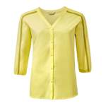 Klassische Bluse von Vaude, in der Farbe Gelb, aus Baumwolle, andere Perspektive, Vorschaubild