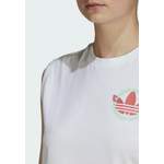 Top von adidas Originals, in der Farbe Weiss, andere Perspektive, Vorschaubild