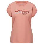 T-Shirt von mammut, in der Farbe Rosa, aus Polyester, Vorschaubild