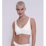 Bralette von Sloggi, in der Farbe Weiss, aus Elasthan, andere Perspektive, Vorschaubild