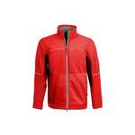 Softshelljacke von QUALITEX HIGH QUALITY WORKWEAR, in der Farbe Rot, andere Perspektive, Vorschaubild