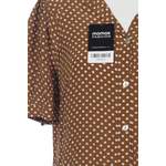 Klassische Bluse von summum woman, in der Farbe Braun, aus Viskose, andere Perspektive, Vorschaubild