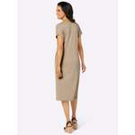 Jerseykleid von Inspirationen, in der Farbe Beige, andere Perspektive, Vorschaubild