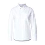 Klassische Bluse von Street One, in der Farbe Weiss, aus Baumwolle, andere Perspektive, Vorschaubild