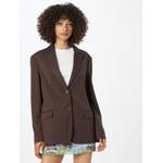 Blazer von Monki, in der Farbe Braun, aus Polyester, andere Perspektive, Vorschaubild