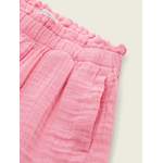 Shorts von Tom Tailor, in der Farbe Rosa, aus Baumwolle, andere Perspektive, Vorschaubild