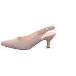 Slingpump von Gabor, in der Farbe Beige, aus Echtleder, andere Perspektive, Vorschaubild