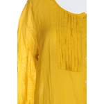 Klassische Bluse von Qiero, in der Farbe Gelb, andere Perspektive, Vorschaubild
