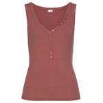 Tanktop von Lascana, in der Farbe Braun, aus Polyester, andere Perspektive, Vorschaubild