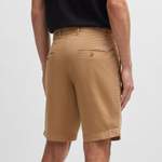 Shorts von Boss, in der Farbe Beige, aus Baumwolle, andere Perspektive, Vorschaubild