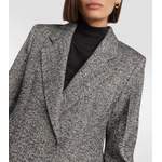 Blazer von Victoria Beckham, in der Farbe Schwarz, andere Perspektive, Vorschaubild