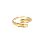 Fingerring von Elli, in der Farbe Gold, andere Perspektive, Vorschaubild