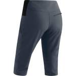 Caprihose von maier sports, in der Farbe Grau, aus Polyester, andere Perspektive, Vorschaubild