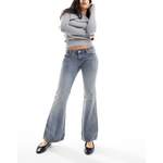 Bootcut-Jeans von Weekday, in der Farbe Blau, aus Polyester, Vorschaubild