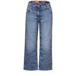 7/8-Jeans von cecil, in der Farbe Blau, aus Polyester, andere Perspektive, Vorschaubild