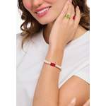 Goldarmband von Thomas Sabo, in der Farbe Rot, andere Perspektive, Vorschaubild