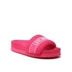 Pantolette von Love Moschino, in der Farbe Rosa, aus Polyester, andere Perspektive, Vorschaubild