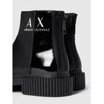 Stiefel von Armani Exchange, in der Farbe Schwarz, aus Polyurethan, andere Perspektive, Vorschaubild