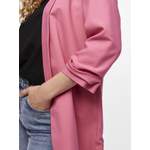 Blusenblazer von Pieces, in der Farbe Rosa, aus Recyceltes, andere Perspektive, Vorschaubild