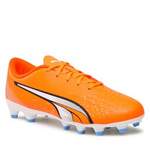 Fußballschuhe von Puma, in der Farbe Orange, andere Perspektive, Vorschaubild