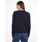 Sweatshirt von Tommy Hilfiger, in der Farbe Blau, aus Baumwolle, andere Perspektive, Vorschaubild