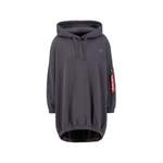 Sweatshirt von alpha industries, in der Farbe Grau, aus Polyester, andere Perspektive, Vorschaubild