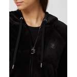 Sweatjacke von Juicy Couture, in der Farbe Schwarz, aus Polyester, andere Perspektive, Vorschaubild